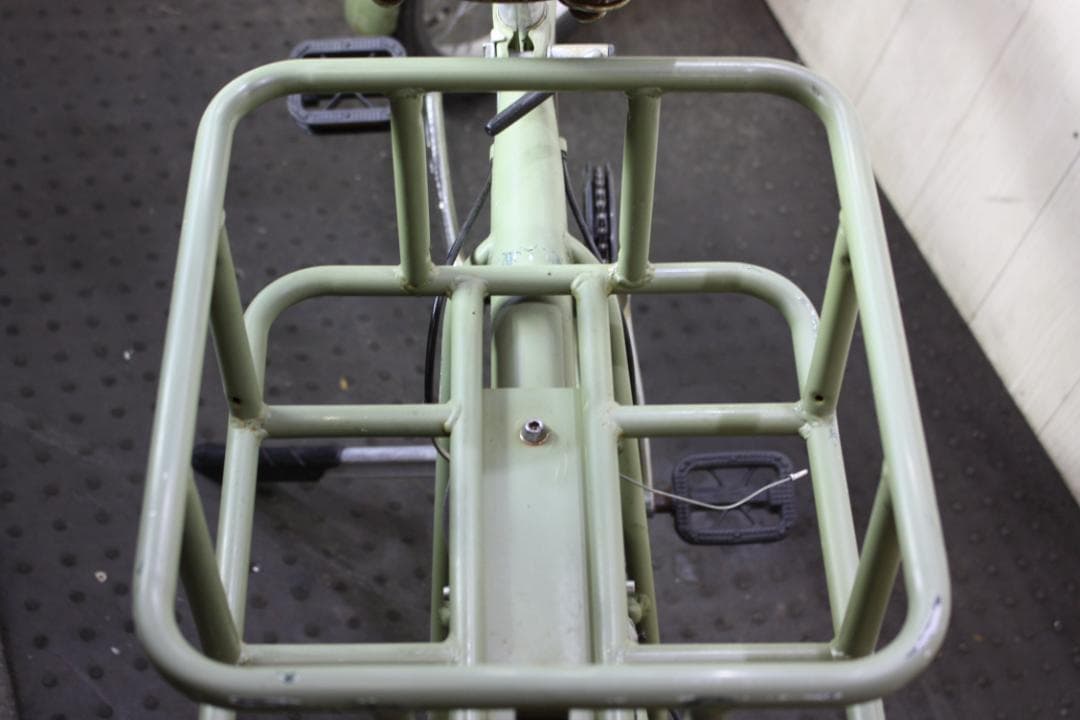 オリーブグリーン ミニベロ 自転車