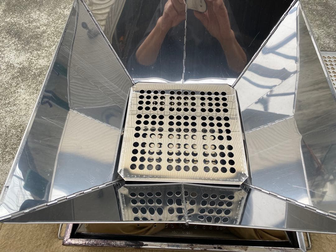 PYROMID 焚き火台 ステンレス製 収納バッグ付