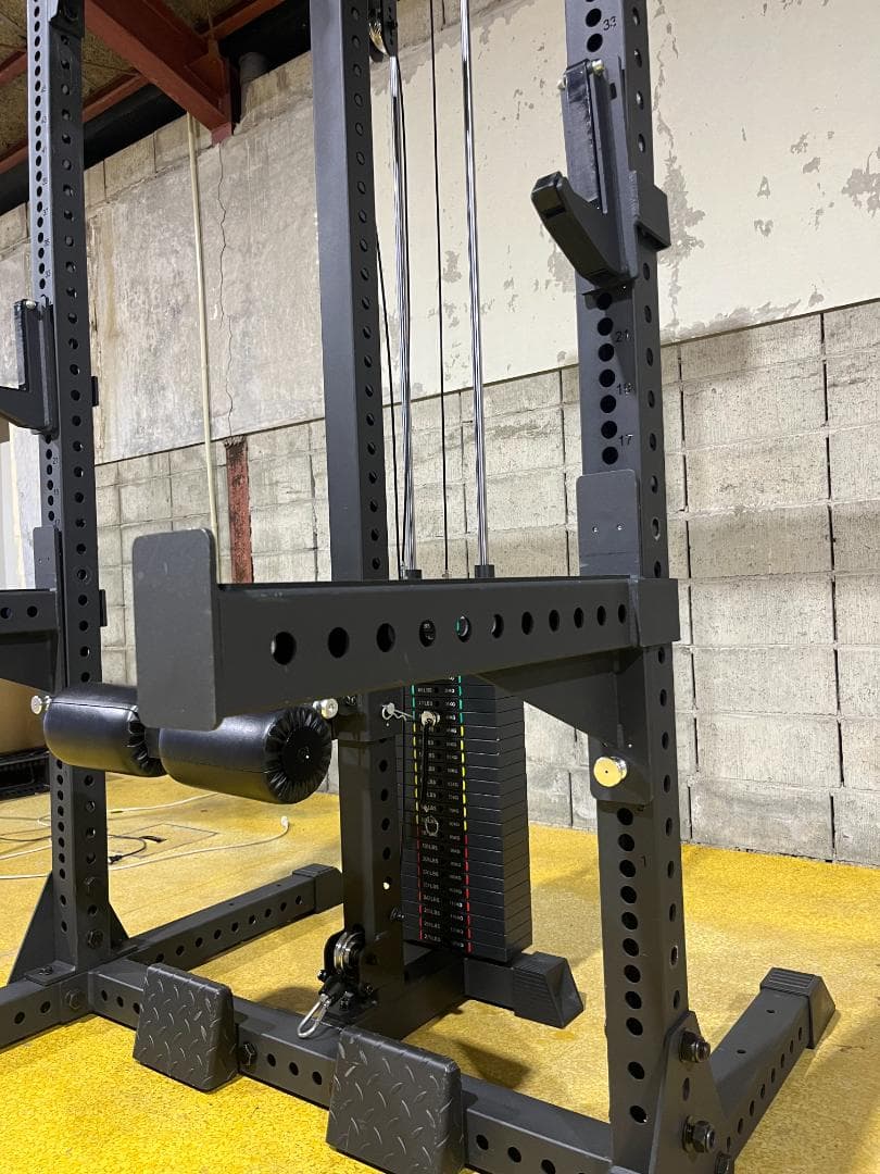 【美品】MBCスクワットラック+オプションラットプル　引取限定