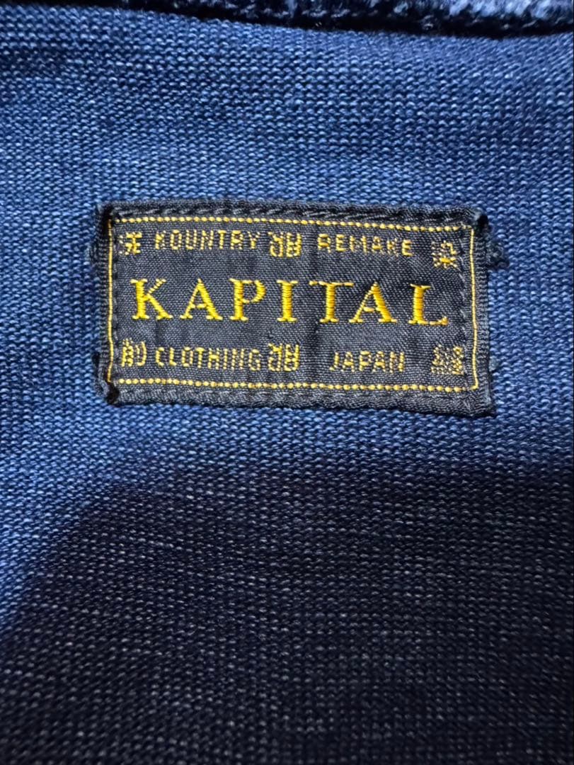 完売品kapitalキャピタル 天竺刺し子刺繍風呂 敷刺繡