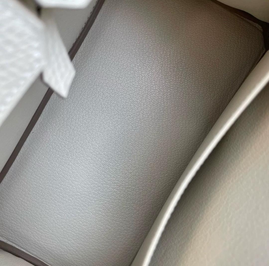 バーキン 25 ハンドバッグ シルバー金具