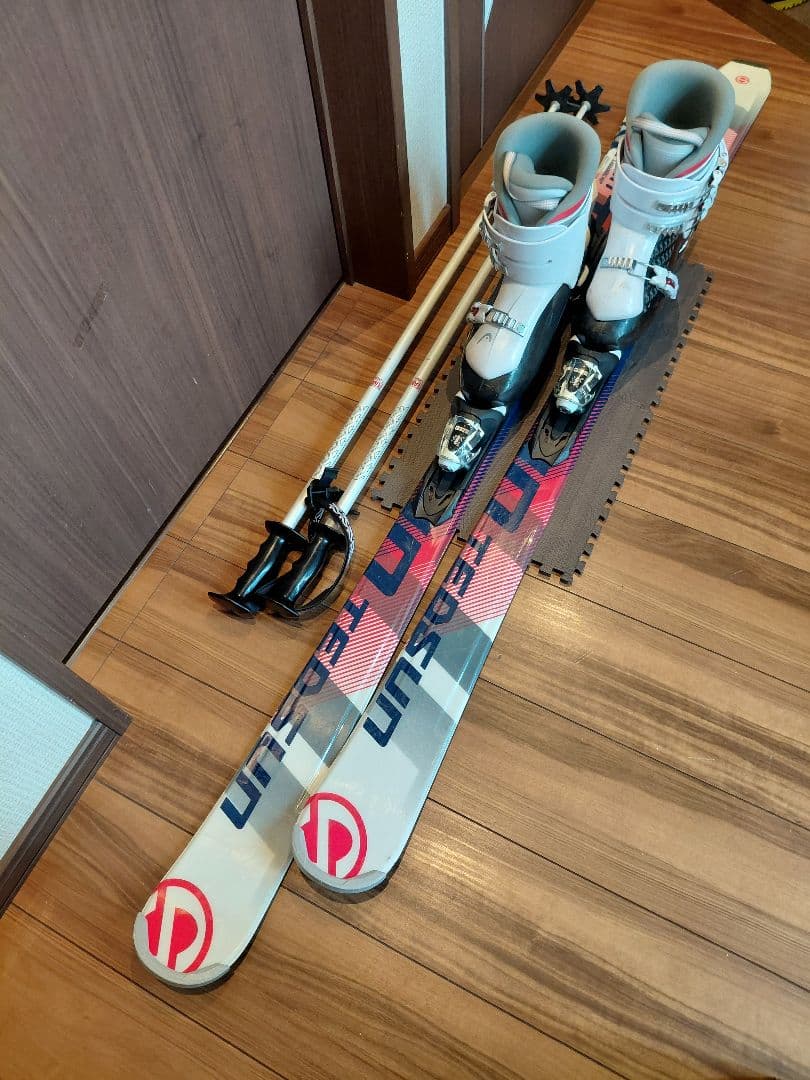 【お得❗送料込み】SWALLOW 学生/大人用 スキーセット メンテ・WAX済✔