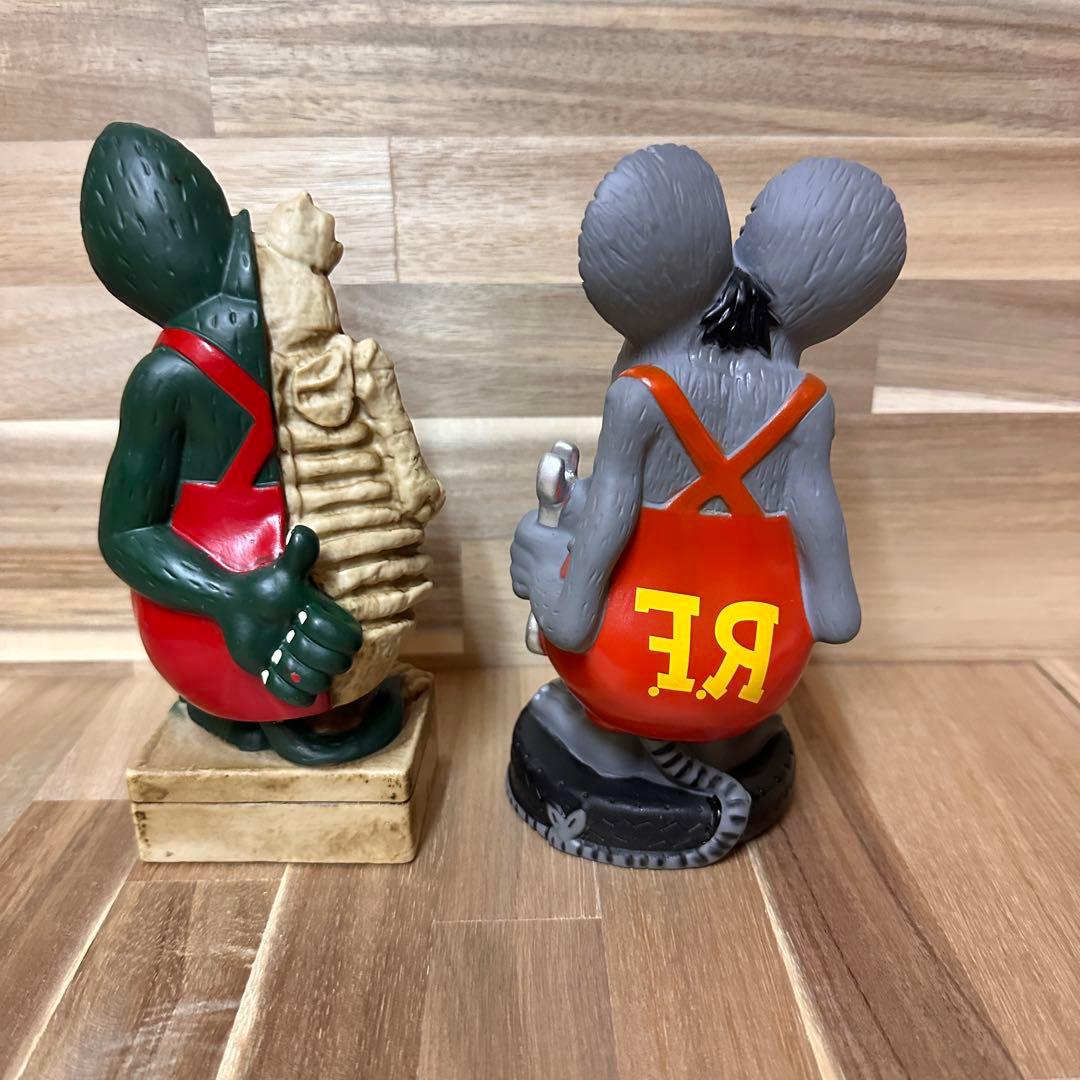 ラットフィンク　フィギュア　2体セット　ボビングヘッド　RAT FINK