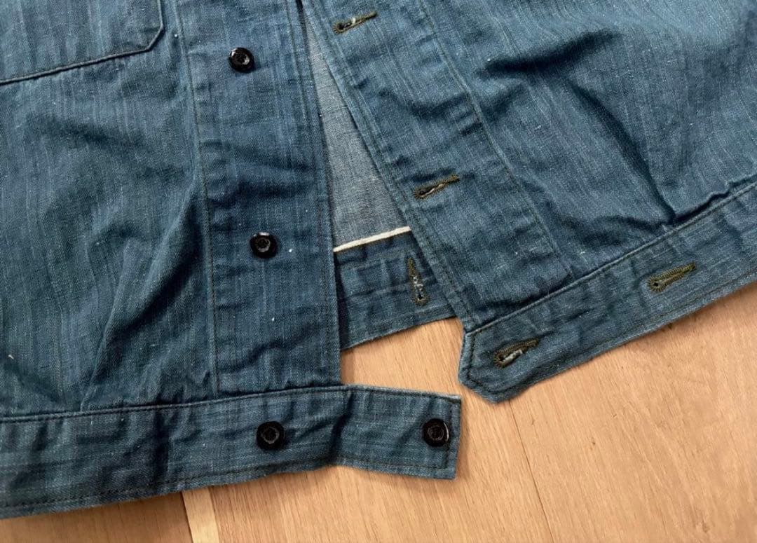 ジャケット・アウター OUTIL VESTE CAEN indigo