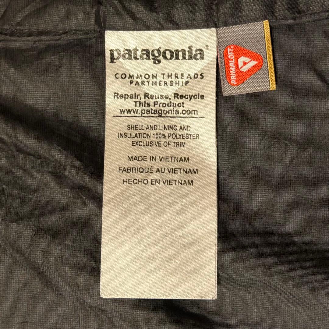 【パタゴニア】ナノパフベスト　プリマロフト　黒　L ナイロンベスト　美品 f