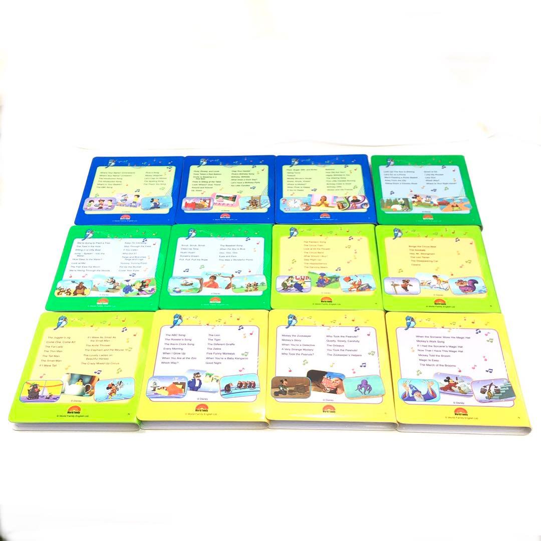 Disney's WORLD OF ENGLISH DWE DVD 36本セット
