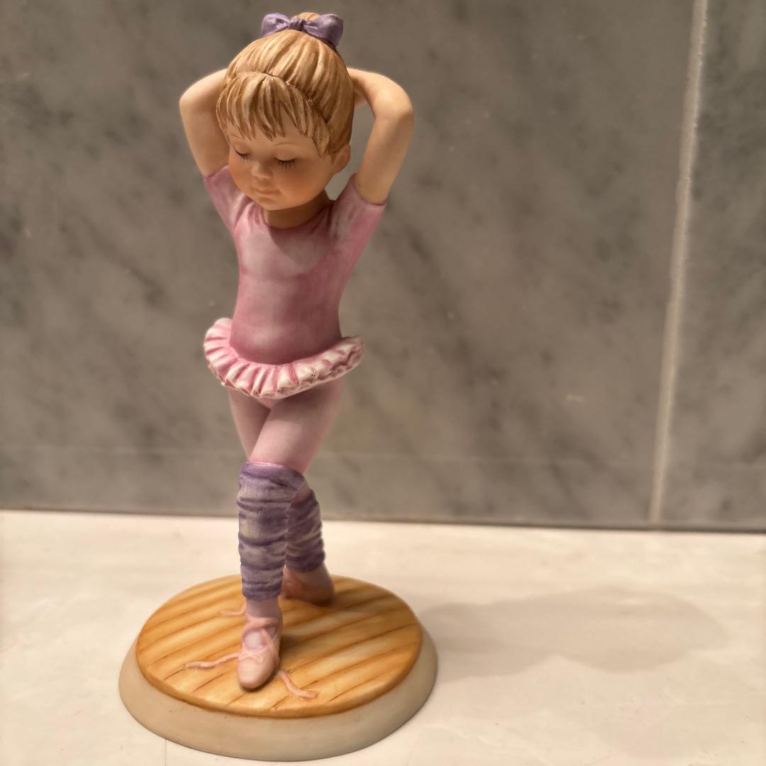 米ホワイトハウス御用達レノックスの可愛すぎるバレリーナ少女の陶器