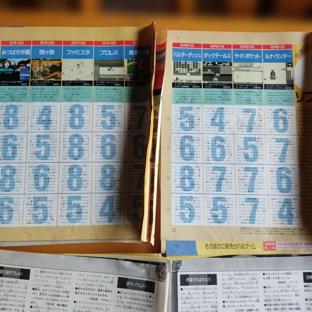 ファミ通　切り抜き　254ページ　1990年代