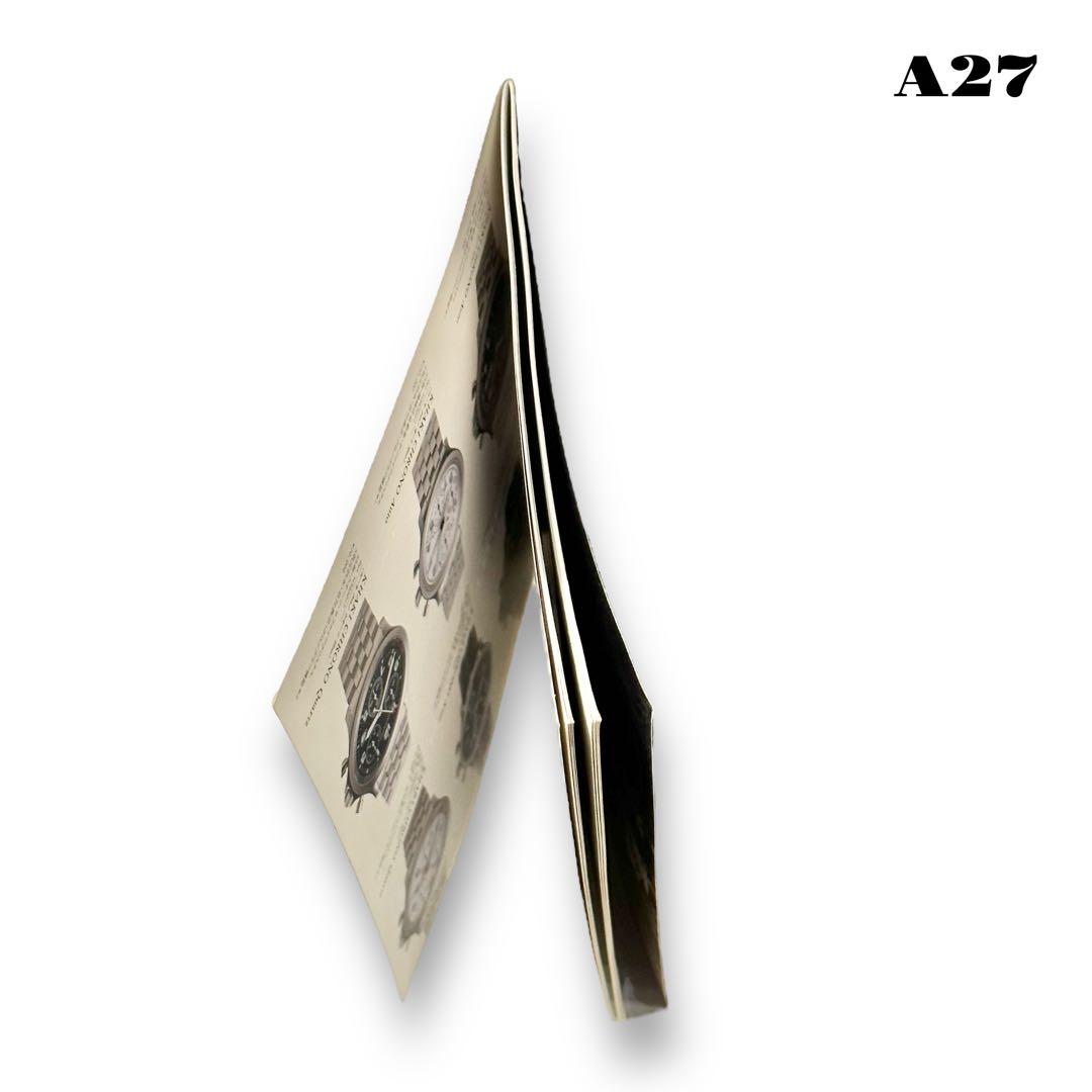 希少品！ HAMILTON ハミルトン ウォッチ カタログ 2001年 本 雑誌