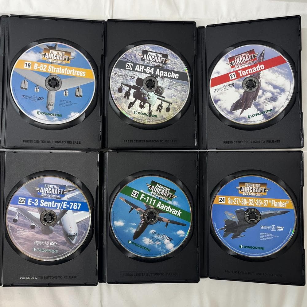 ◆FIGHTING AIRCRAFT DVD コレクション 全30巻02070