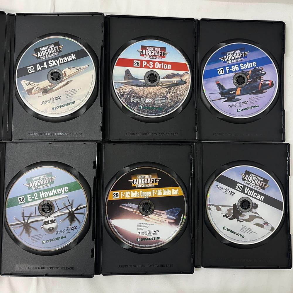 ◆FIGHTING AIRCRAFT DVD コレクション 全30巻02070