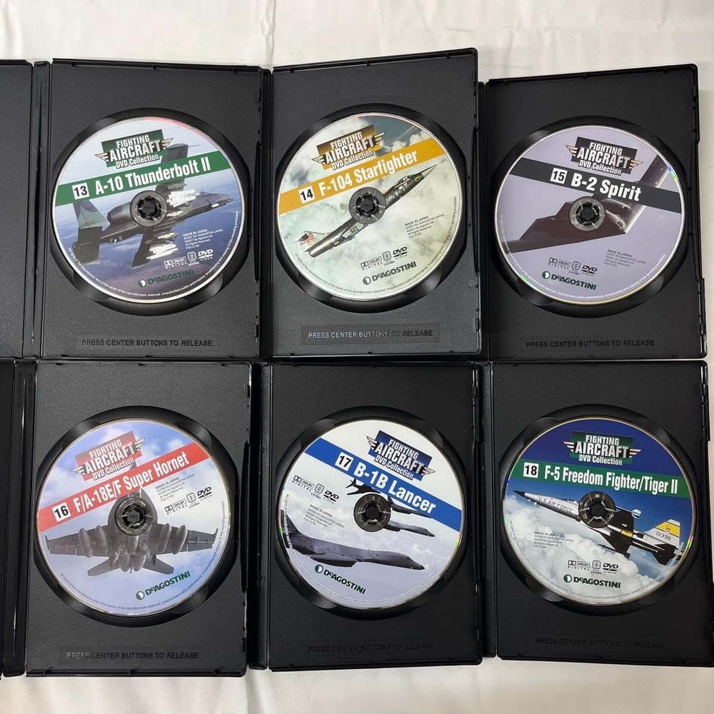 ◆FIGHTING AIRCRAFT DVD コレクション 全30巻02070