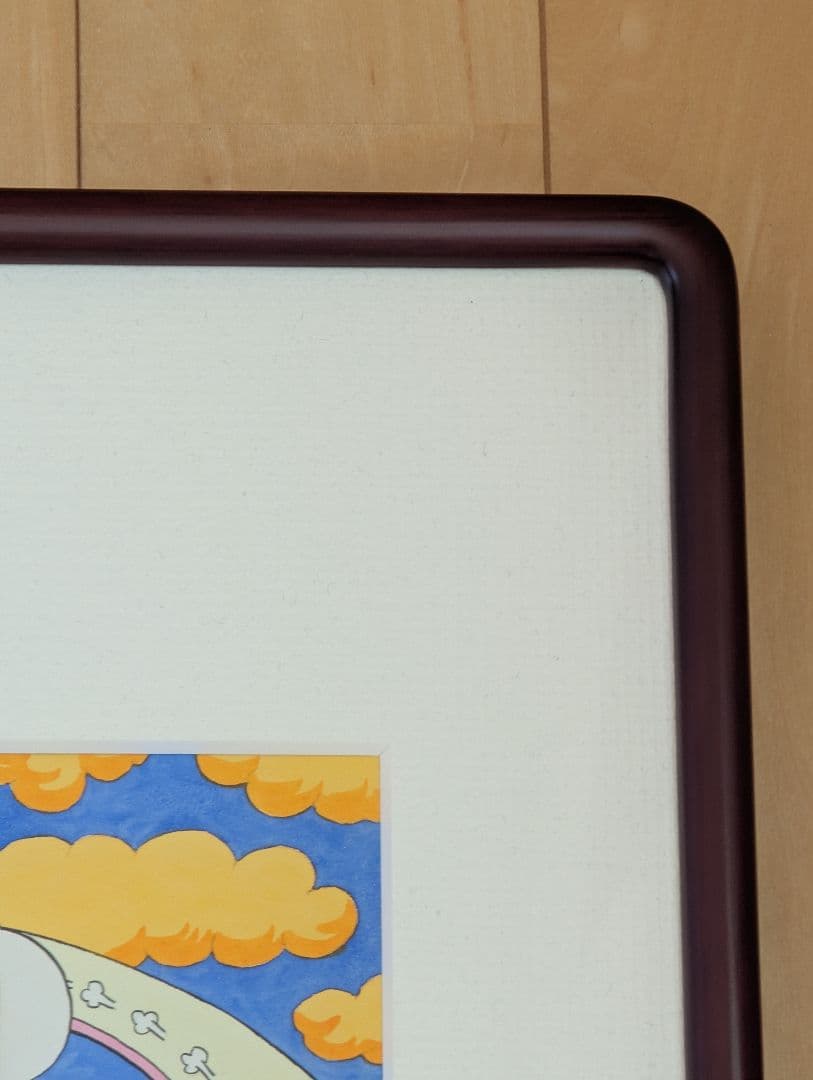 新オバケのQ太郎ソノシートの肉筆原画　藤子不二雄原作