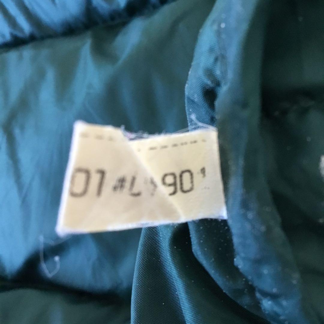 LLBean outdoors★グース/ダウンベスト◎L/グリーン