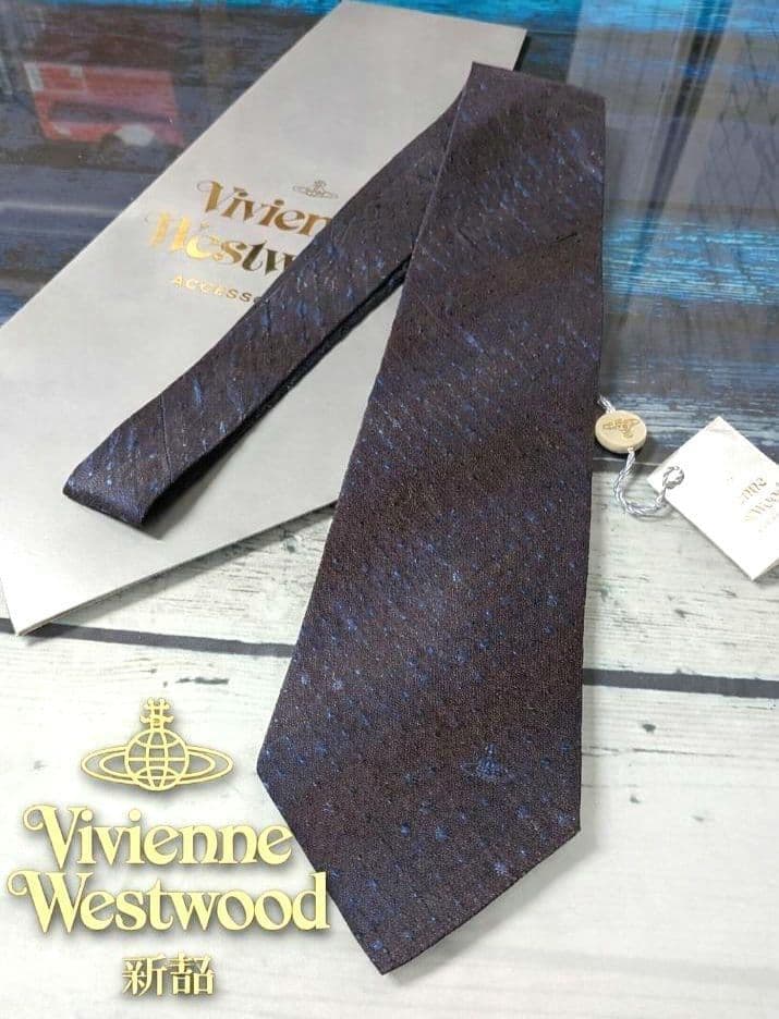 《新品未使用》Vivienne Westwood　グラデ ネクタイ タグ・袋付