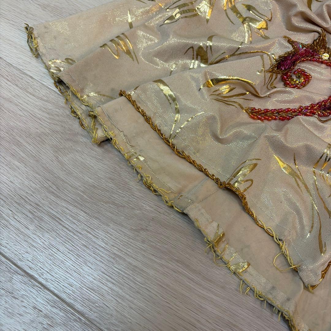 ベリーダンス セットアップ ビーズ刺繍付き　衣装　Queen エジプト製