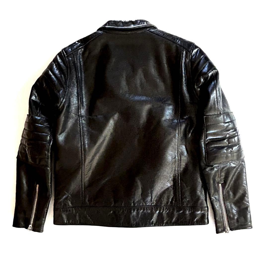 NEIGHBORHOOD シングルライダースレザージャケット ブルゾン レザー