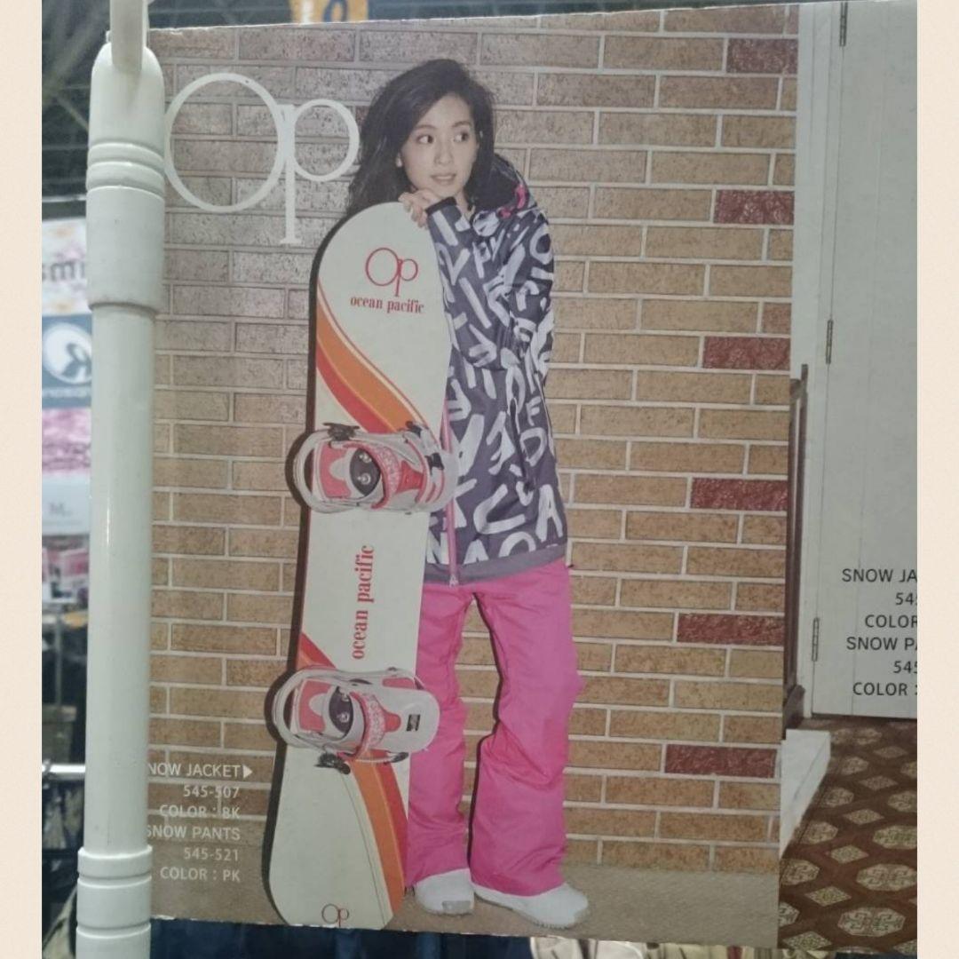 【M】上下セット スキーウェア スノーボード oceanpacific 中村アン