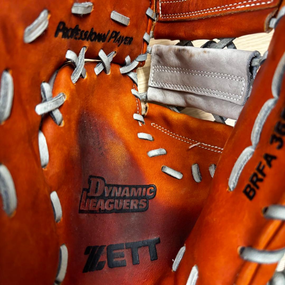 【左投げ用】ZETT 一般軟式 ファーストミット 左利き　日本製