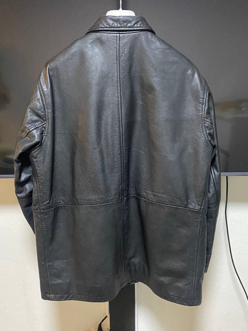 【Ken】ジャーナルスタンダード 山羊革 カーコート ブラック 黒 レザー