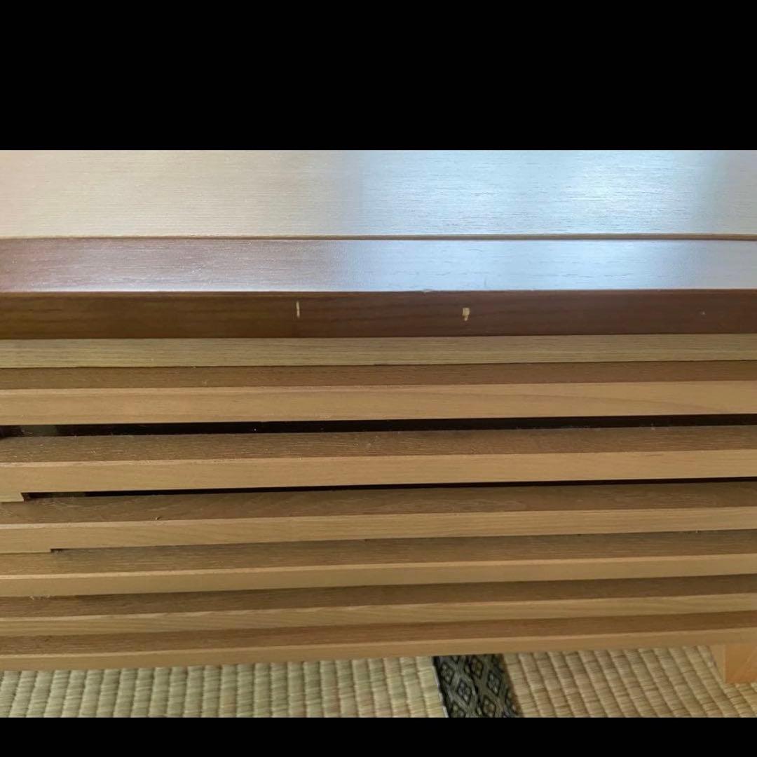 ナチュラルウッド テレビ台 引き出し付き　幅150cm