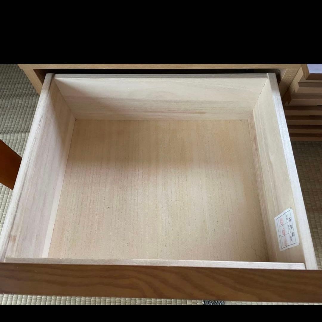 ナチュラルウッド テレビ台 引き出し付き　幅150cm