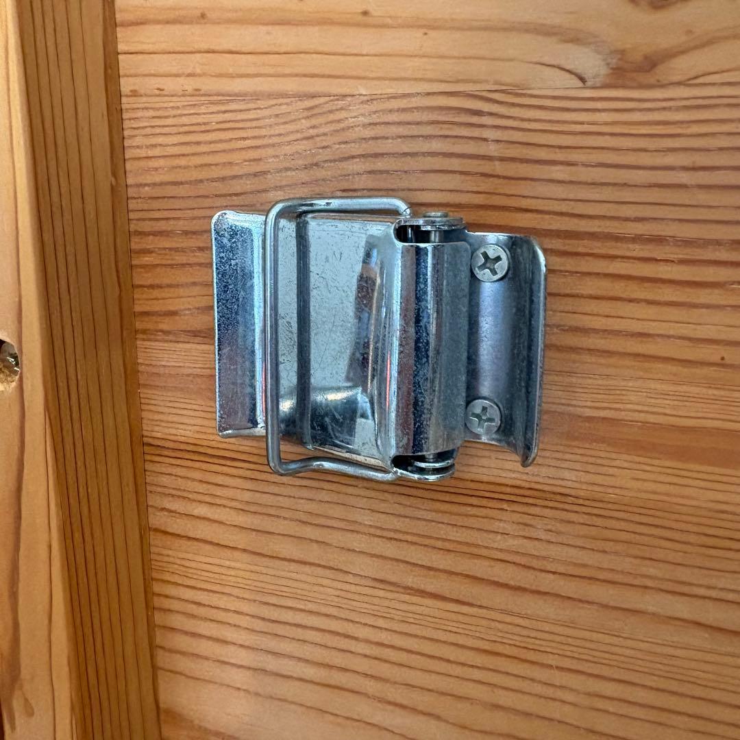 無印良品 パイン材 折りたたみローテーブル 天然木 旧型