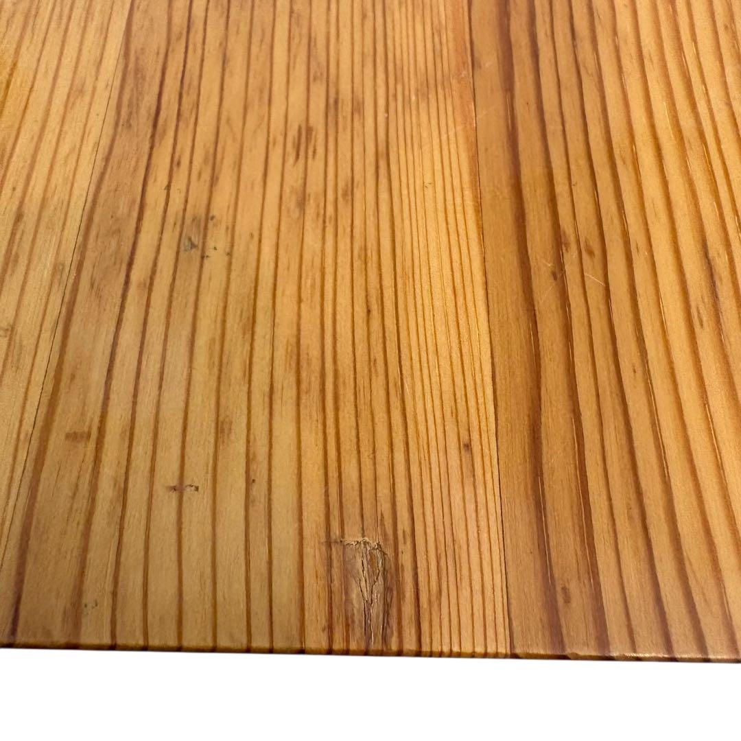 無印良品 パイン材 折りたたみローテーブル 天然木 旧型