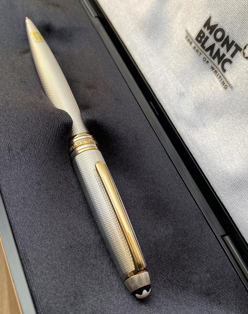 未使用に近い モンブラン ソリテール 1656 シルバー Ag925 シャーペン