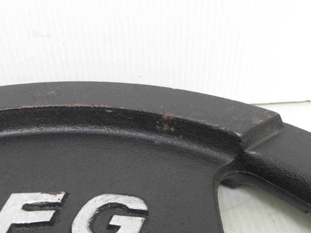 WFG ワイルドフィット アイアンプレート 20kg レギュラー 穴径28mm②
