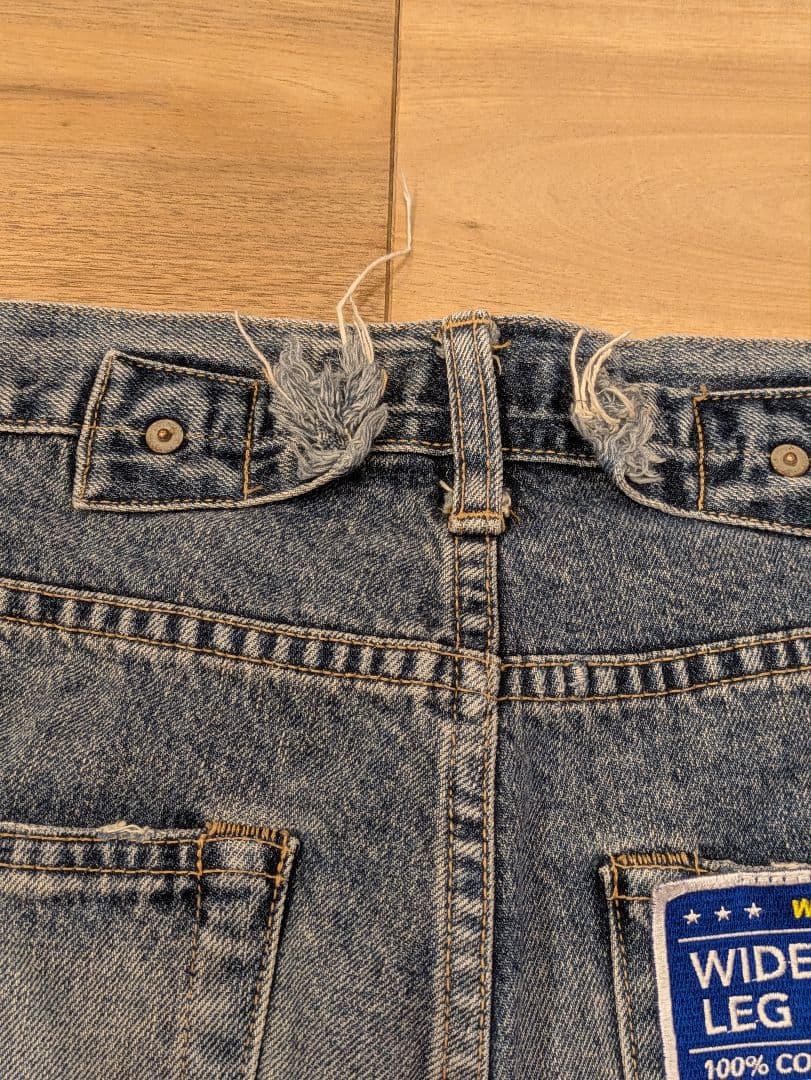 DAIRIKU Wide Denim Pants （ブルー）