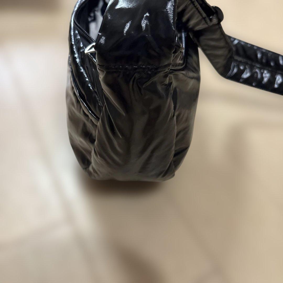 PORTER ポーターガール　ボンボンショルダーバッグ　ブラック