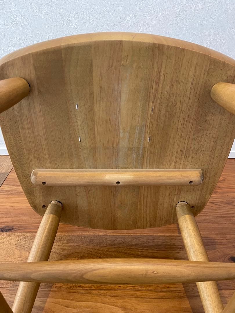 松田家具　木製 ダイニングチェア ナチュラル シンプルデザイン椅子　アンティーク