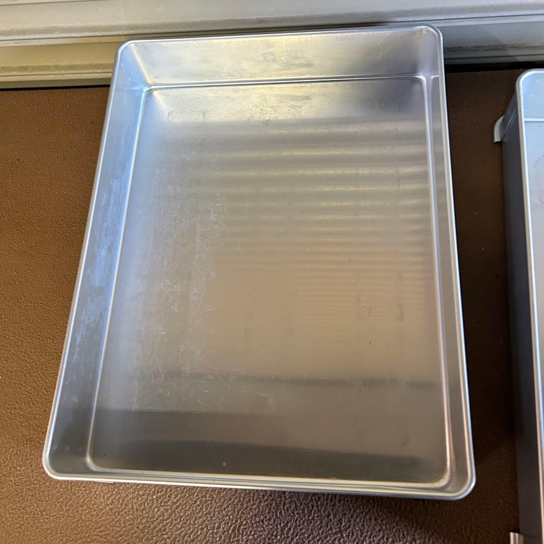 DB54★アルミ製★ AKAO システムバット 特大 80 ２枚 厨房用 389