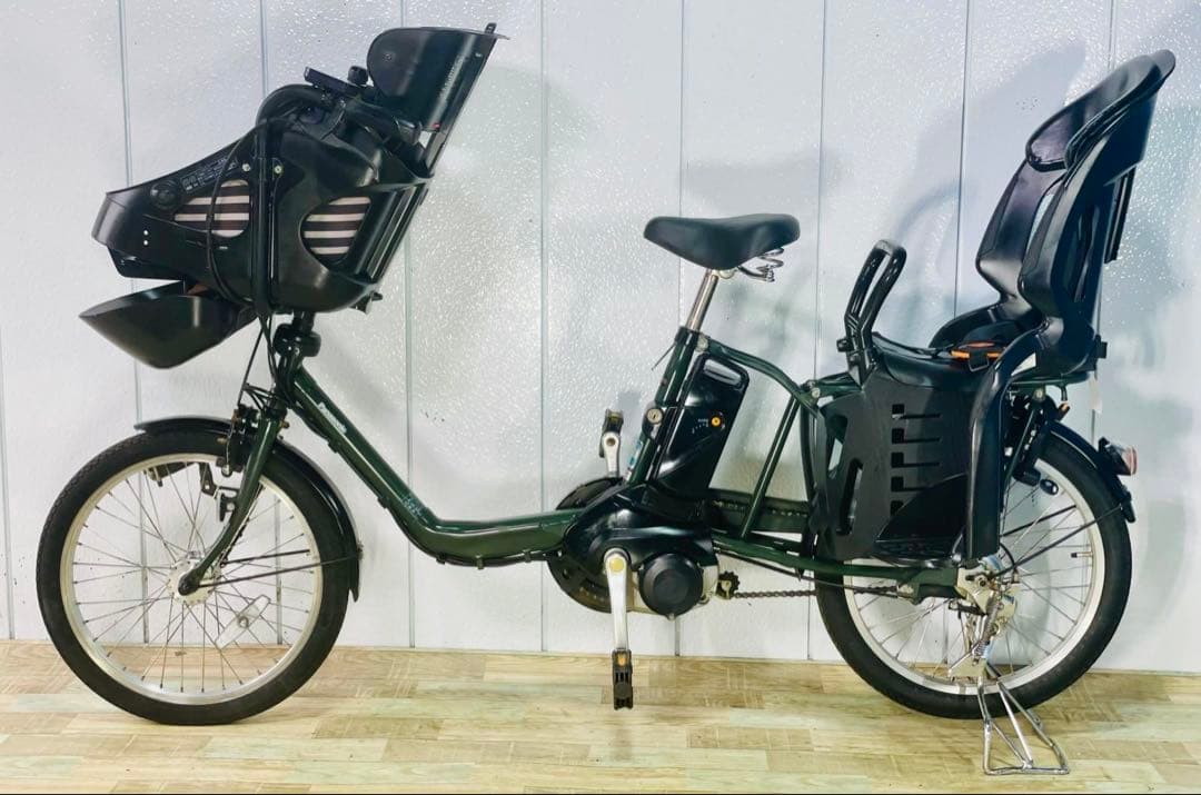 2955パナソニック13.2アンペア　3人乗り対応子供乗せ　電動アシスト自転車