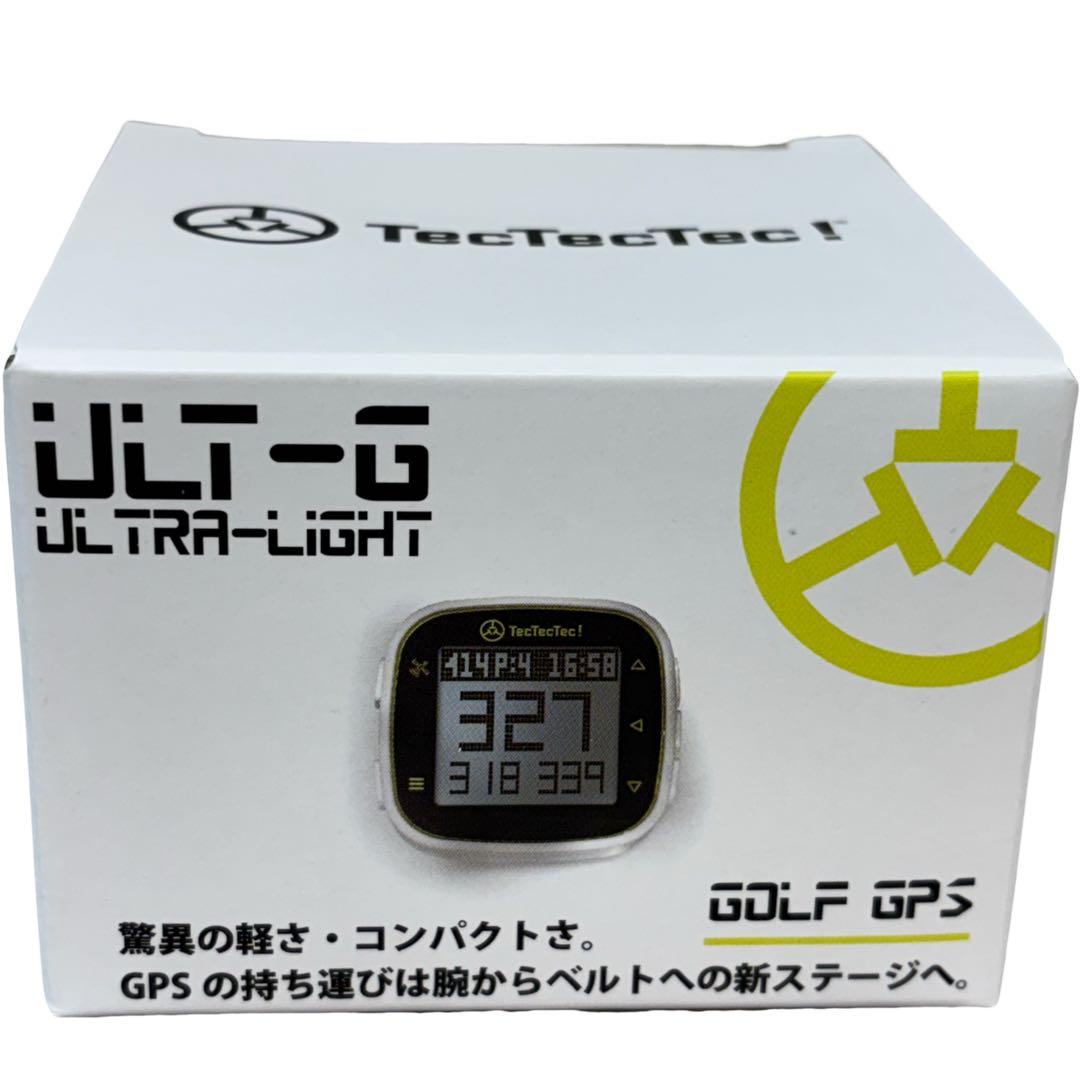 J4169★ 新品　TecTecTec ゴルフGPS距離計 ULT-G