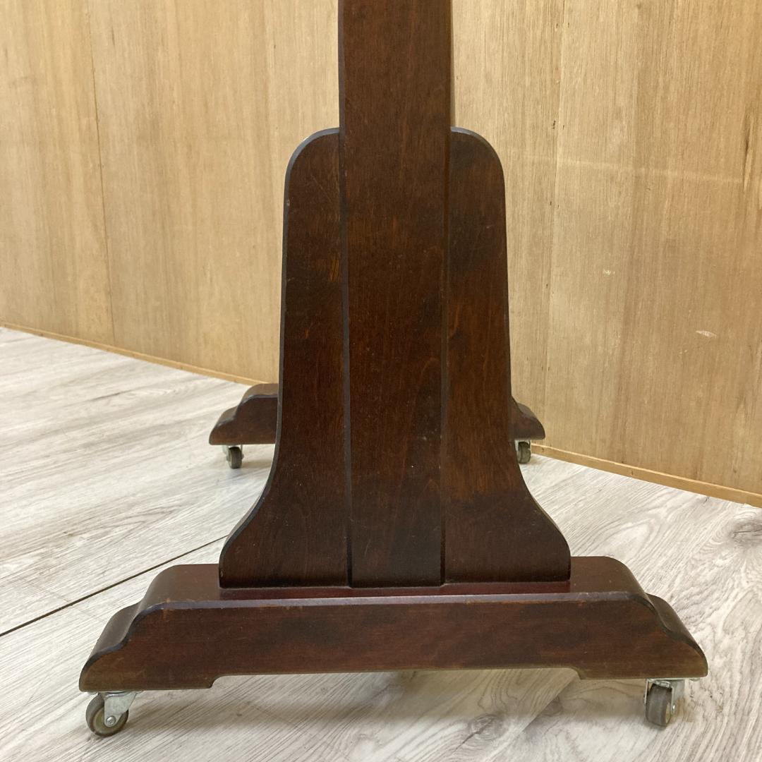 北海道民芸家具　スタンドミラー　姿見　鏡