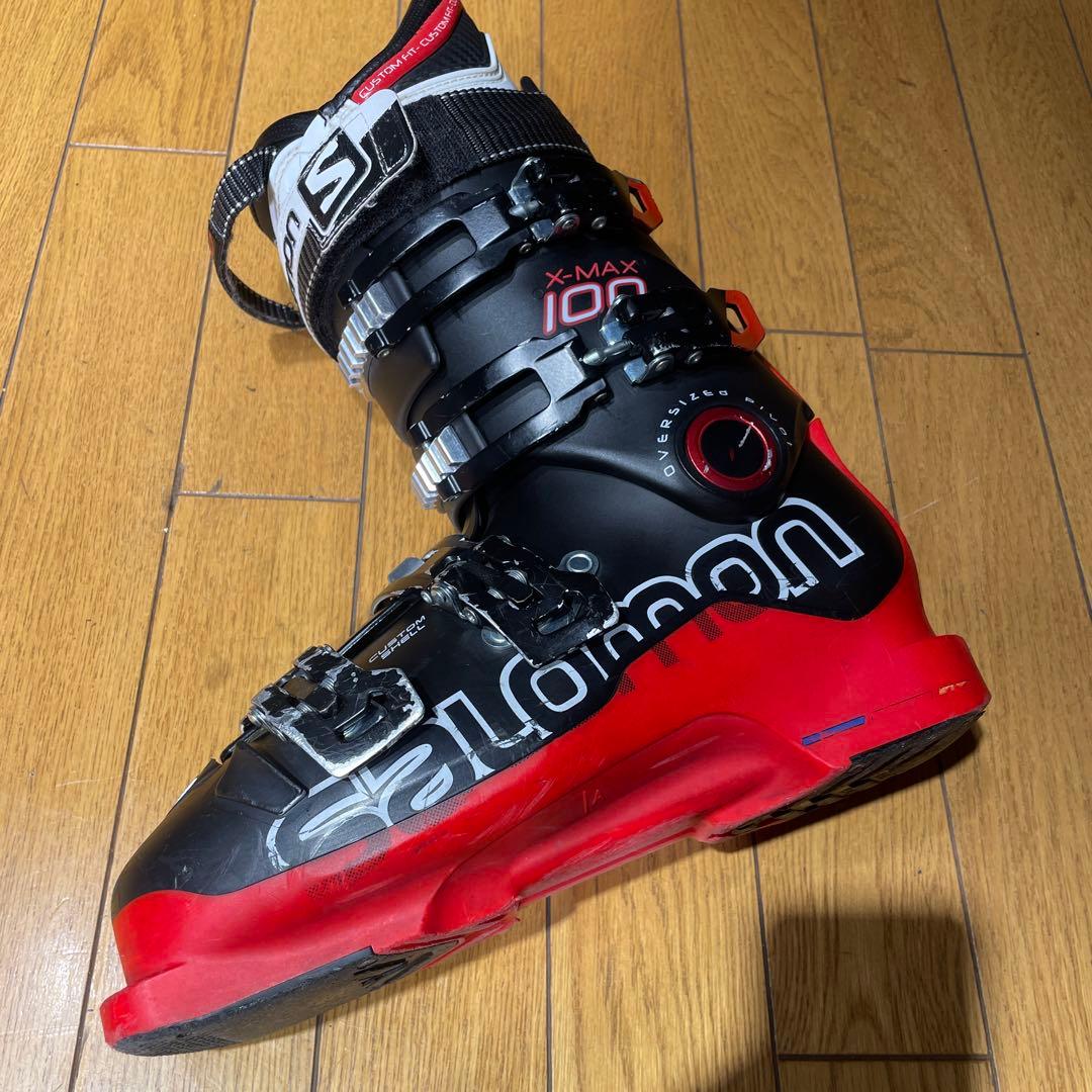 【値下げ】salomonサロモンX-MAX100 25.0-25.5cm 初中級
