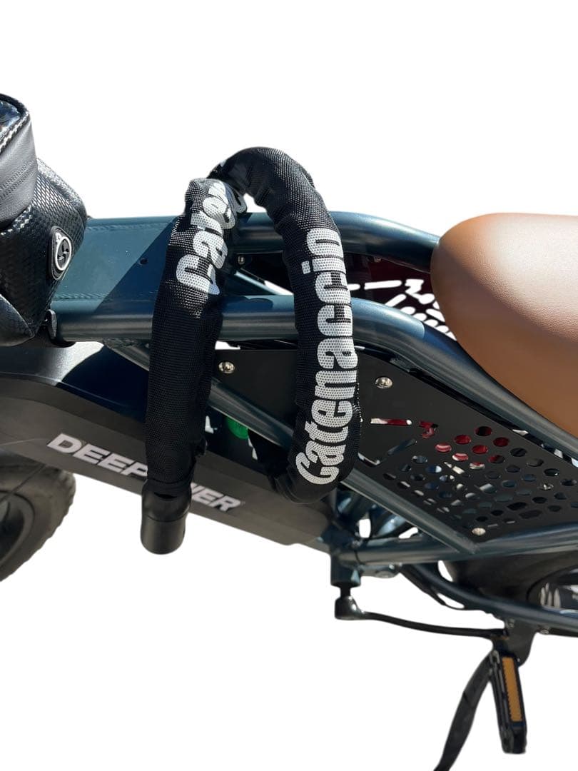 DEEPPOWER 折りたたみ電動自転車 ブラック オマケ付き