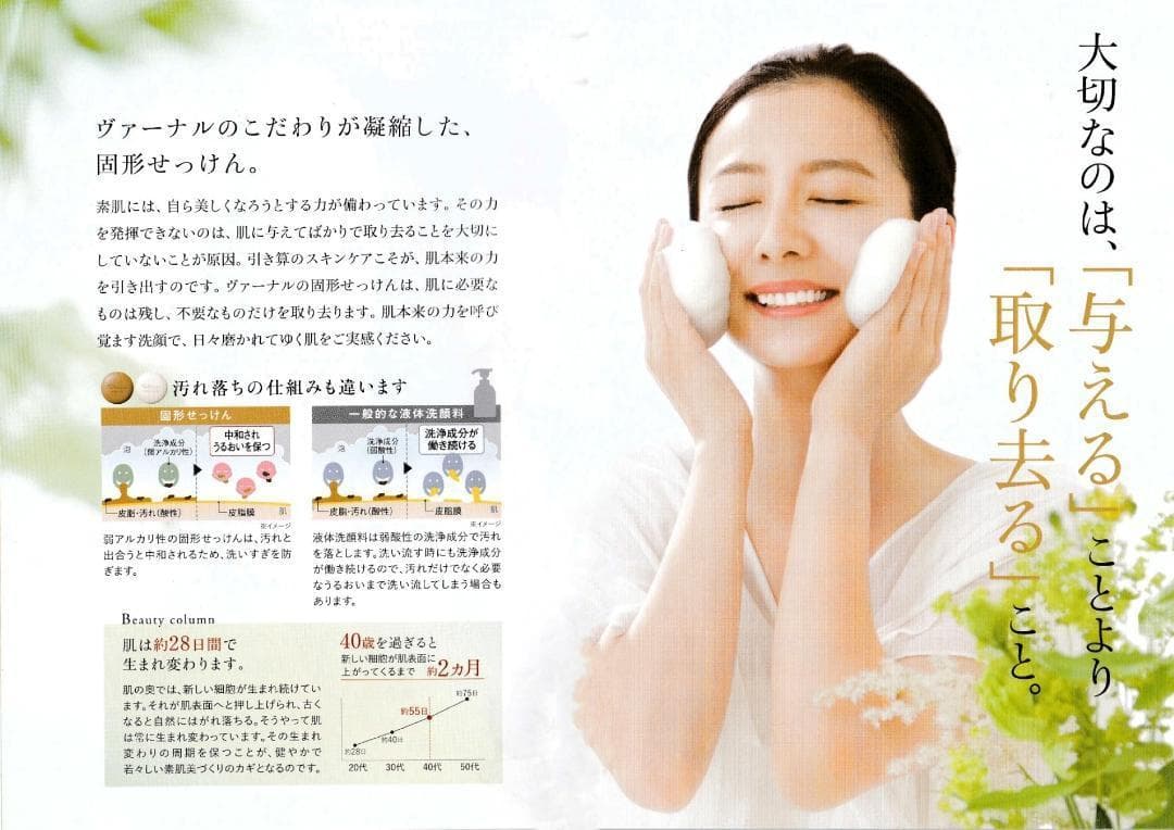 ヴァーナル 洗顔石鹼 アンクソープ センシティブザイフ 各2個 合計4個セット