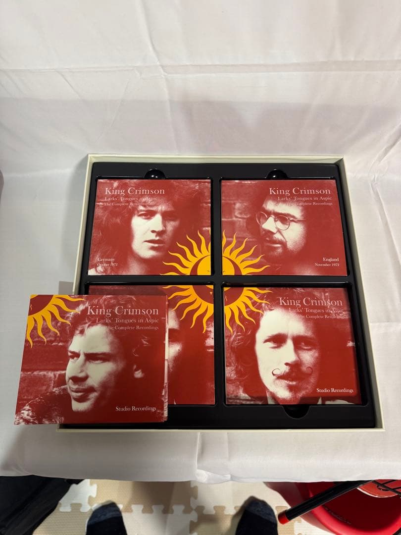 【UK盤13CD/1DVD/1BD】キング・クリムゾン 太陽と戦慄 40周年