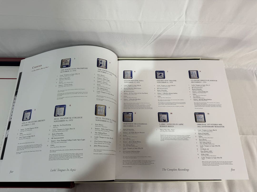 【UK盤13CD/1DVD/1BD】キング・クリムゾン 太陽と戦慄 40周年