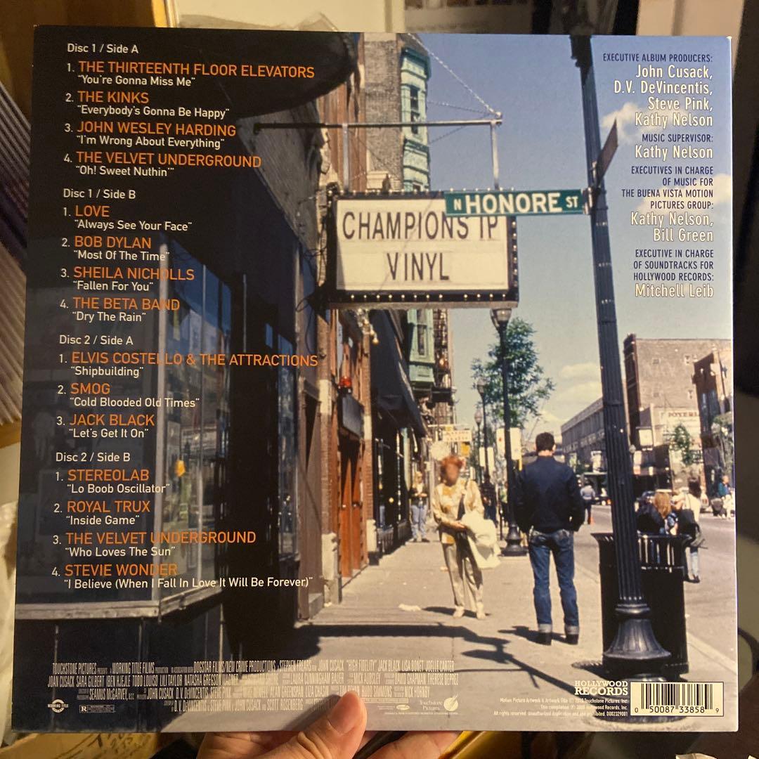 High Fidelity - Original Soundtrack LP2枚