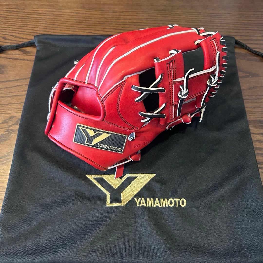 YAMAMOTO Pro Essential　硬式小指2本入れ専用内野用H6