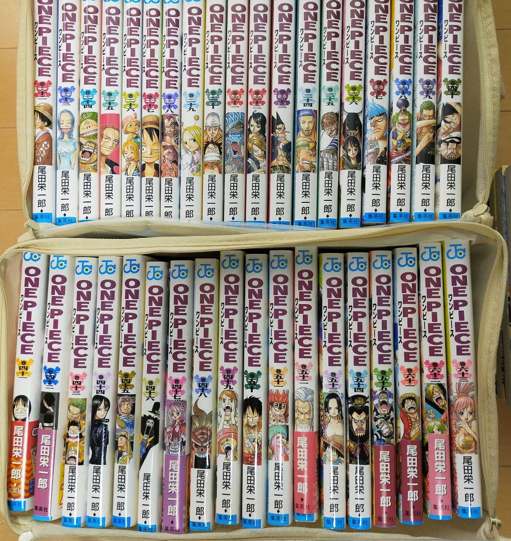 抜けあり　ワンピース1巻〜66巻コミックセット　漫画ジャンプ onepiece