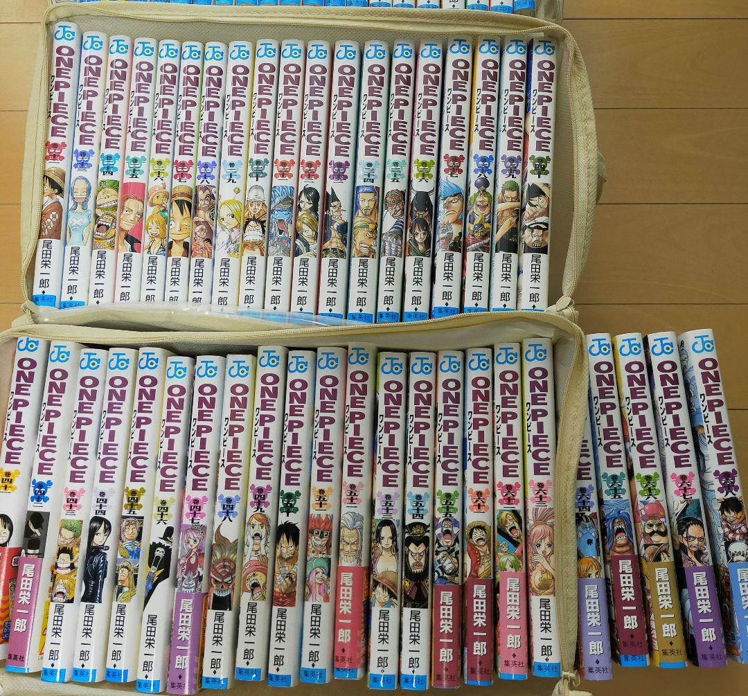 抜けあり　ワンピース1巻〜66巻コミックセット　漫画ジャンプ onepiece