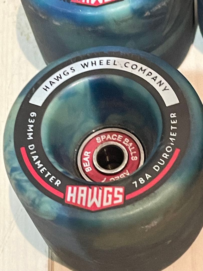 HAWGS WHEEL 78a 63mm ベアリング付き
