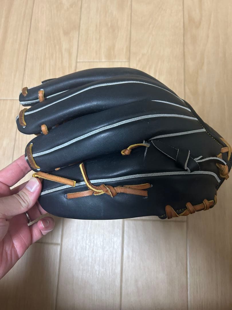 Rawlings Pro Preferred 軟式グローブ 黒/オレンジ