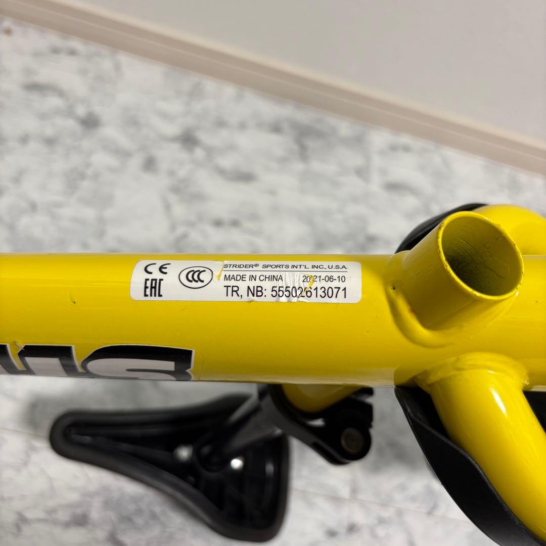 ストライダー STRIDER 12 スポーツモデル イエロー 黄色 ムラスポ