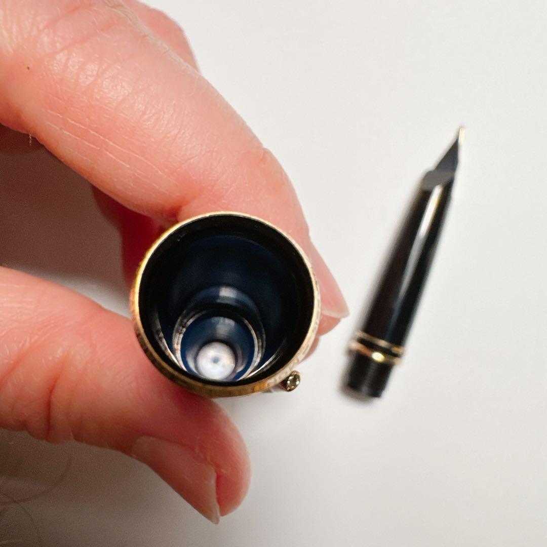 【14K金ペン先】モンブラン 万年筆 クラシック F ジャンク 部品取り